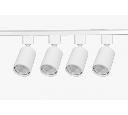 Трековый однофазный светильник (4 шт.) Эра TR70-SET4-GU10-WH Б0063933 Трековый однофазный светильник (4 шт.) Эра TR70-SET4-GU10-WH Б0063933