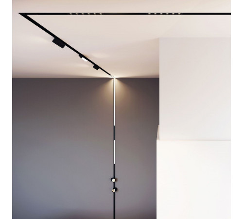 Трековый магнитный светильник Arlight MAG-FLAT-25-L800-24W Day4000 (BK, 100 deg, 24V, DALI) 046336 Трековый магнитный светильник Arlight MAG-FLAT-25-L800-24W Day4000 (BK, 100 deg, 24V, DALI) 046336