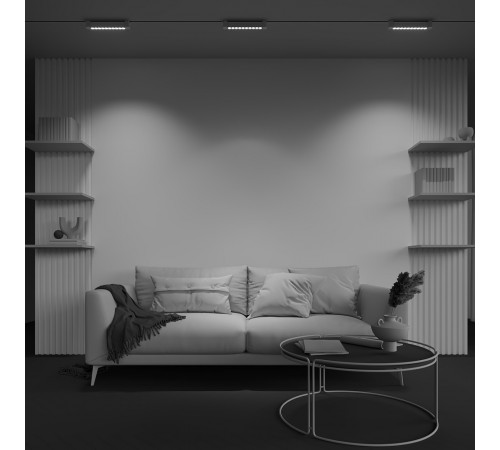 Трековый однофазный светильник Maytoni Points Rot TR010-1-10W4K-M-W