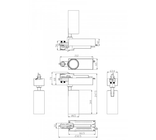 Трековый светильник ЭРА SТR-30-36-40K-W20 Б0049752 Трековый светильник ЭРА SТR-30-36-40K-W20 Б0049752