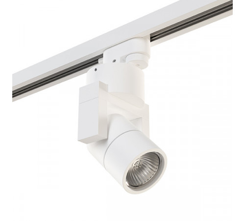 Трековый светильник Lightstar Track 1 white A1T051046 (592076+051046) Трековый светильник Lightstar Track 1 white A1T051046 (592076+051046)