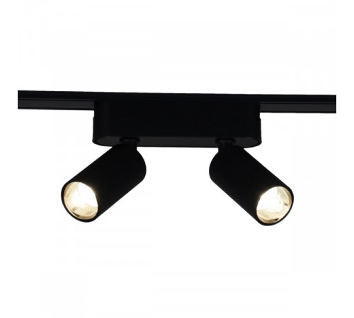 Трековый магнитный светильник Reluce 13005-9.3-002UR magnetic LED2x5W BK Трековый магнитный светильник Reluce 13005-9.3-002UR magnetic LED2x5W BK