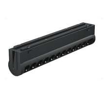 Трековый магнитный светильник Arlight MAG-VIBE-LASER-TURN-L209-12W Day4000 (BK, 24 deg, 48V) 044426
