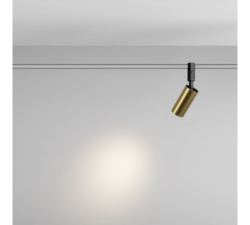 Трековый магнитный светильник Maytoni Focus Led TR201-1-10W3K-M-BBS Трековый магнитный светильник Maytoni Focus Led TR201-1-10W3K-M-BBS