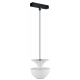 Трековый магнитный светильник iLedex Vision 4825-044-D80-6W-38DG-3000K-WH