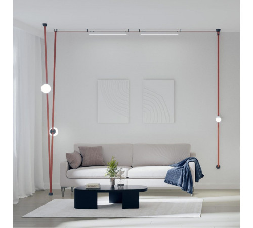 Трековый однофазный светильник Denkirs Belty Orb DK5553-BK Трековый однофазный светильник Denkirs Belty Orb DK5553-BK