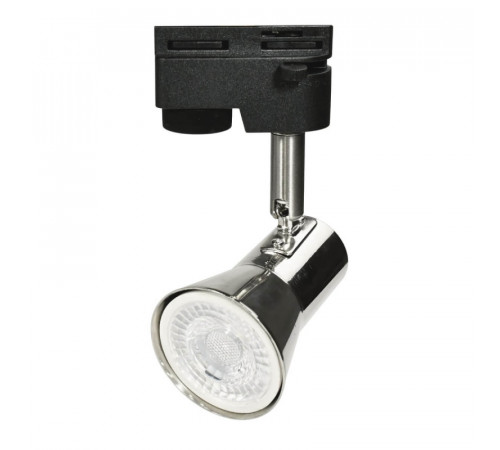 Трековый светильник Volpe UBL-Q323 GU10 NICKEL Трековый светильник Volpe UBL-Q323 GU10 NICKEL