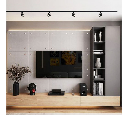 Трековый однофазный светильник Reluce 16022-9.3-001CT MR16 BK