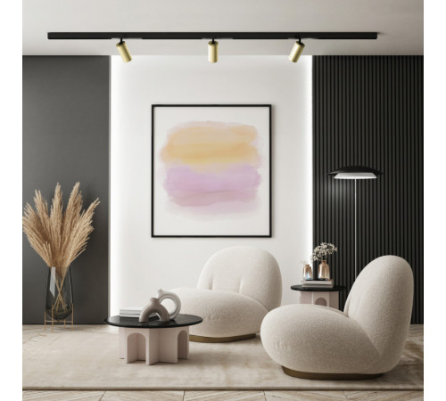 Трековый светильник Denkirs Smart Spot DK8020-BG