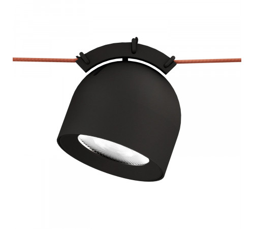 Трековый однофазный светильник Denkirs Belty spot DK5540-BK
