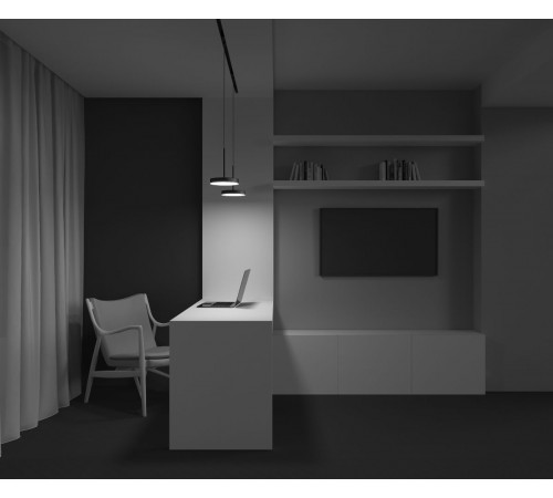 Трековый магнитный светильник Maytoni Plato TR123-4-15W-DS-B Трековый магнитный светильник Maytoni Plato TR123-4-15W-DS-B