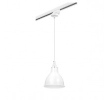 Трековый светильник Lightstar Track 1 white L1T765016 (765016+592006)