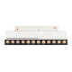 Трековый магнитный светильник Arlight MAG-ORIENT-DOTS-FOLD-S230-12W Day4000 (WH, 30 deg, 48V) 045034