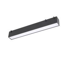 Трековый однофазный светильник Denkirs Belty linear DK5574-BK