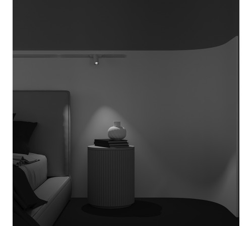 Трековый магнитный светильник Maytoni Focus LED TR103-1-12W3K-M-W