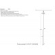 Трековый магнитный светильник Crystal Lux CLT 0.33 017 12W BL 4000K
