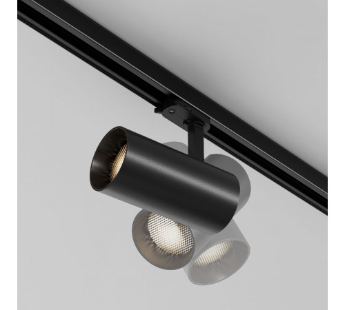 Трековый трехфазный светильник Maytoni Focus Led TR197-3-30WCCT-M-B Трековый трехфазный светильник Maytoni Focus Led TR197-3-30WCCT-M-B