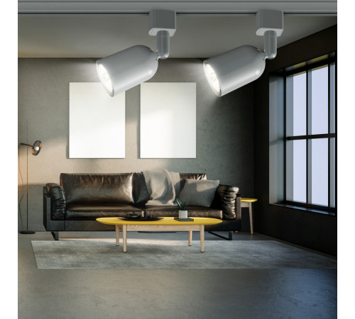 Трековый светильник Эра TR41-GU10 WH Б0054172 Трековый светильник Эра TR41-GU10 WH Б0054172