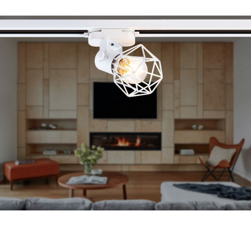 Трековый однофазный светильник Ambrella Light Track System GL5001 Трековый однофазный светильник Ambrella Light Track System GL5001