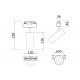 Трековый светильник Maytoni Focus LED TR019-2-10W3K-W