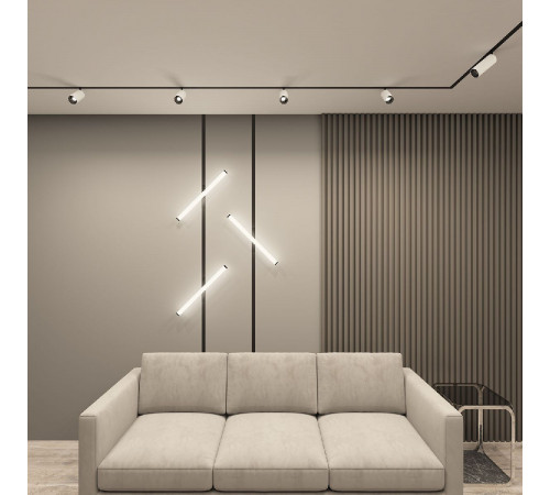 Трековый однофазный светильник Denkirs Smart Spot DK8041-BW+BK Трековый однофазный светильник Denkirs Smart Spot DK8041-BW+BK