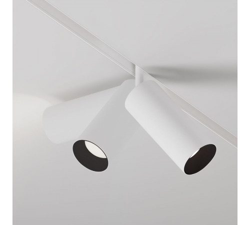 Трековый магнитный светильник Maytoni Focus LED TR032-4-20W3K-S-DS-W Трековый магнитный светильник Maytoni Focus LED TR032-4-20W3K-S-DS-W