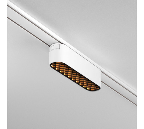 Трековый магнитный светильник Maytoni Basis Grid TR084-1-6W3K-W Трековый магнитный светильник Maytoni Basis Grid TR084-1-6W3K-W