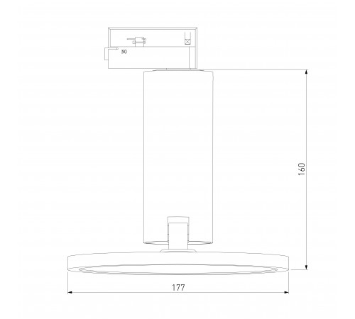 Трековый светильник Elektrostandard Brain Черный 12W 4200K (LTB50) однофазный 4690389148156 Трековый светильник Elektrostandard Brain Черный 12W 4200K (LTB50) однофазный 4690389148156