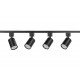Трековый однофазный светильник (4 шт.) Эра TR70-SET4-GU10-BK Б0063956