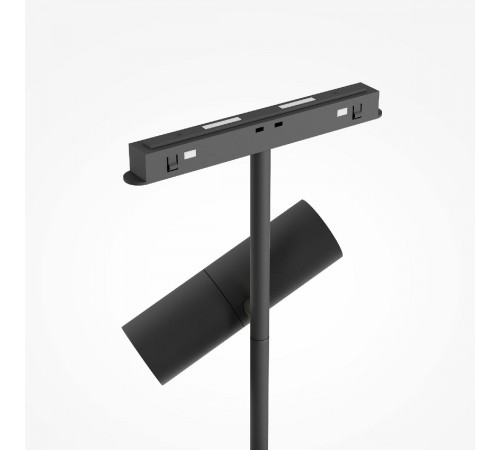 Трековый магнитный светильник Maytoni Elti Duo TR005-2-2X12W4K-B Трековый магнитный светильник Maytoni Elti Duo TR005-2-2X12W4K-B