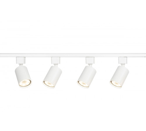 Трековый однофазный светильник (4 шт.) Эра TR70-SET4-GU10-WH Б0063933 Трековый однофазный светильник (4 шт.) Эра TR70-SET4-GU10-WH Б0063933