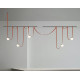 Трековый однофазный светильник Denkirs Belty orb DK5550-BK