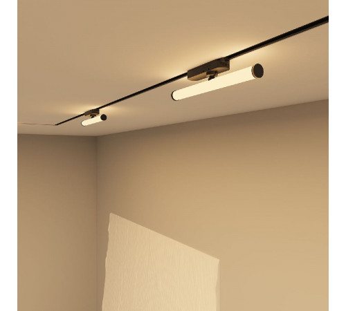 Трековый однофазный светильник Denkirs Strom DK6438-BK Трековый однофазный светильник Denkirs Strom DK6438-BK