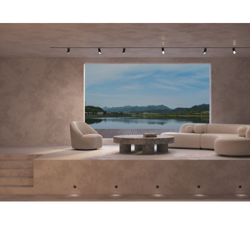 Трековый светильник Maytoni Technical Lipari TR087-1-GU10-B Трековый светильник Maytoni Technical Lipari TR087-1-GU10-B