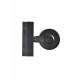 Трековый магнитный светильник iLedex Vision 4822-010-D82-12W-38DG-3000K BK (WALL WASHER)
