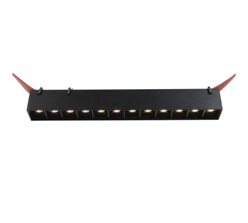 Трековый однофазный светильник Denkirs Belty grill DK5570-BK Трековый однофазный светильник Denkirs Belty grill DK5570-BK
