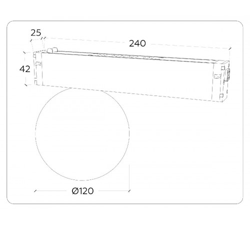 Трековый магнитный светильник Ambrella Light Magnetic 220V GL1371 Трековый магнитный светильник Ambrella Light Magnetic 220V GL1371