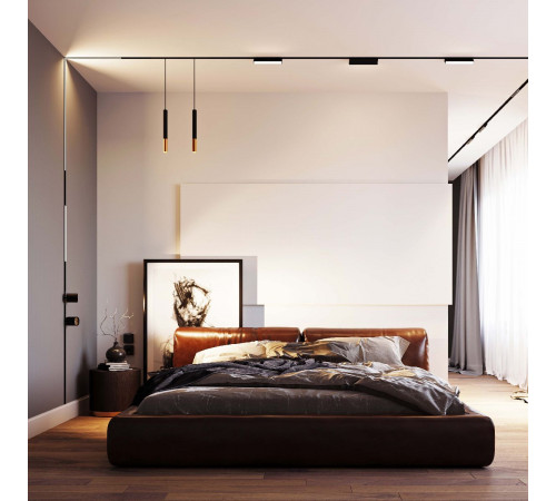 Трековый магнитный светильник Arlight MAG-FLAT-25-L800-24W Day4000 (BK, 100 deg, 24V, DALI) 046336 Трековый магнитный светильник Arlight MAG-FLAT-25-L800-24W Day4000 (BK, 100 deg, 24V, DALI) 046336