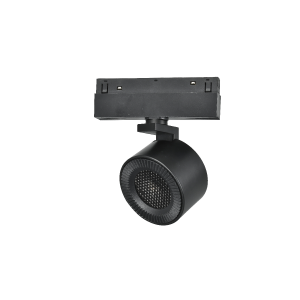 Трековый магнитный светильник iLedex Vision 4822-010-D82-12W-38DG-3000K BK (WALL WASHER)