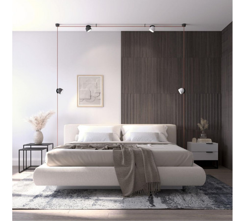 Трековый однофазный светильник Denkirs Belty Spot DK5543-BK Трековый однофазный светильник Denkirs Belty Spot DK5543-BK