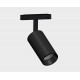 Трековый магнитный светильник Italline Atom IT012-5027 black 3000K