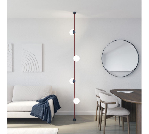Трековый однофазный светильник Denkirs Belty Orb DK5551-BK Трековый однофазный светильник Denkirs Belty Orb DK5551-BK