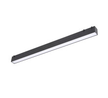 Трековый однофазный светильник Denkirs Belty linear DK5576-BK