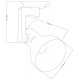 Трековый светильник Arte Lamp Nido A5106PL-1BK