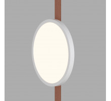 Трековый однофазный светильник Denkirs Belty Flow DK5567-WH+BK