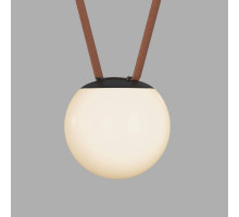 Трековый однофазный светильник Denkirs Belty Orb DK5551-BK