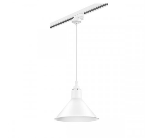 Трековый светильник Lightstar Track 1 white L1T765026 (765026+592006) Трековый светильник Lightstar Track 1 white L1T765026 (765026+592006)