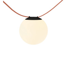 Трековый однофазный светильник Denkirs Belty orb DK5550-BK