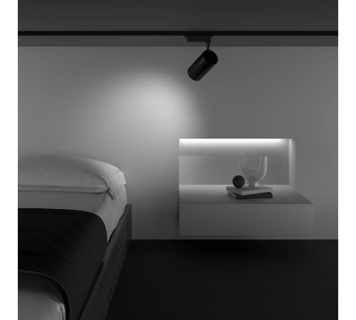 Трековый светильник Maytoni Technical Vuoro TR003-1-36W3K-W-B Трековый светильник Maytoni Technical Vuoro TR003-1-36W3K-W-B