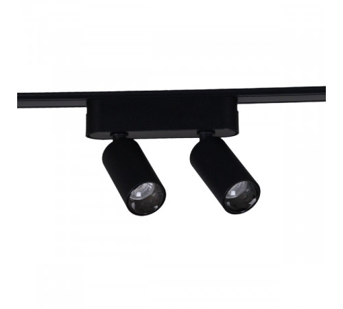 Трековый магнитный светильник Reluce 13005-9.3-002UR magnetic LED2x5W BK Трековый магнитный светильник Reluce 13005-9.3-002UR magnetic LED2x5W BK